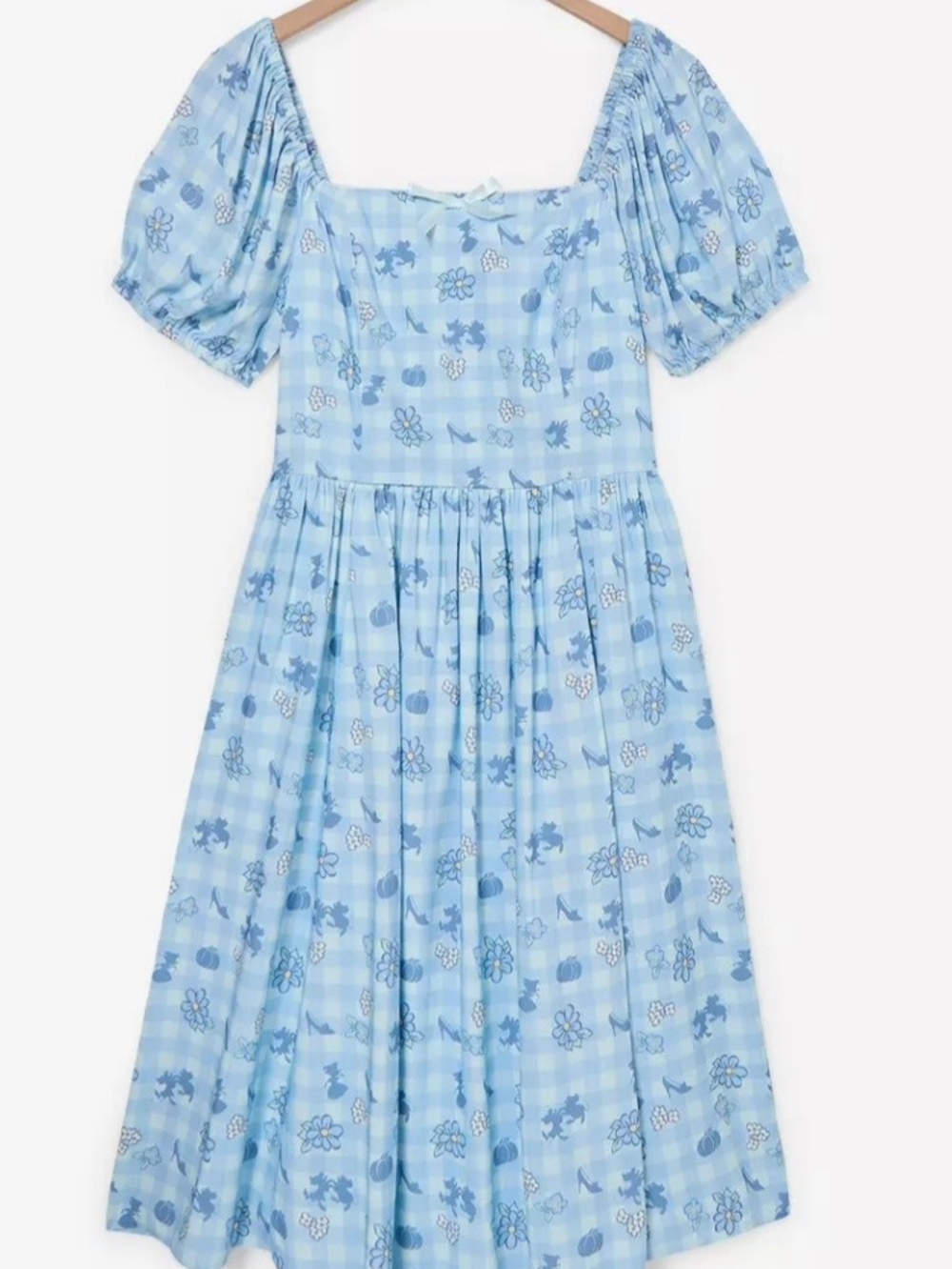 Disney CINDERELLA GINGHAM DRESS FROM BOXLUNCH BRAND NEW